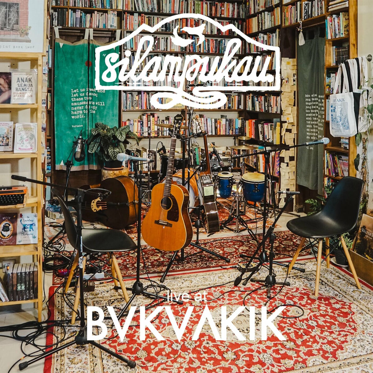 Album cover of Silampukau Live at Buku Akik