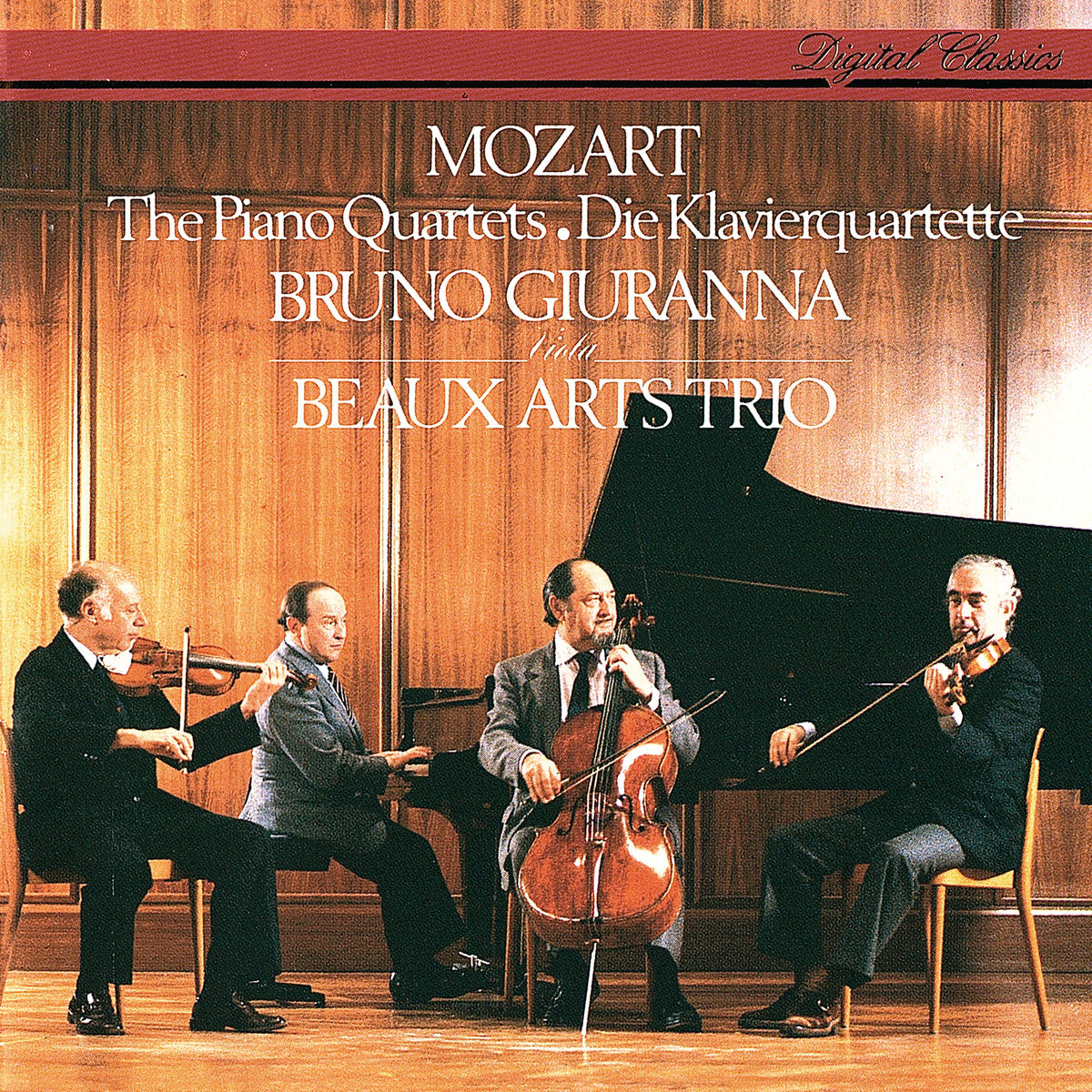Album cover of Mozart: Piano Quartets Nos. 1 & 2