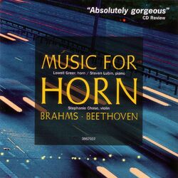 Cover of Brahms: Horn Trio - Beethoven & Krufft: Horn Sonatas