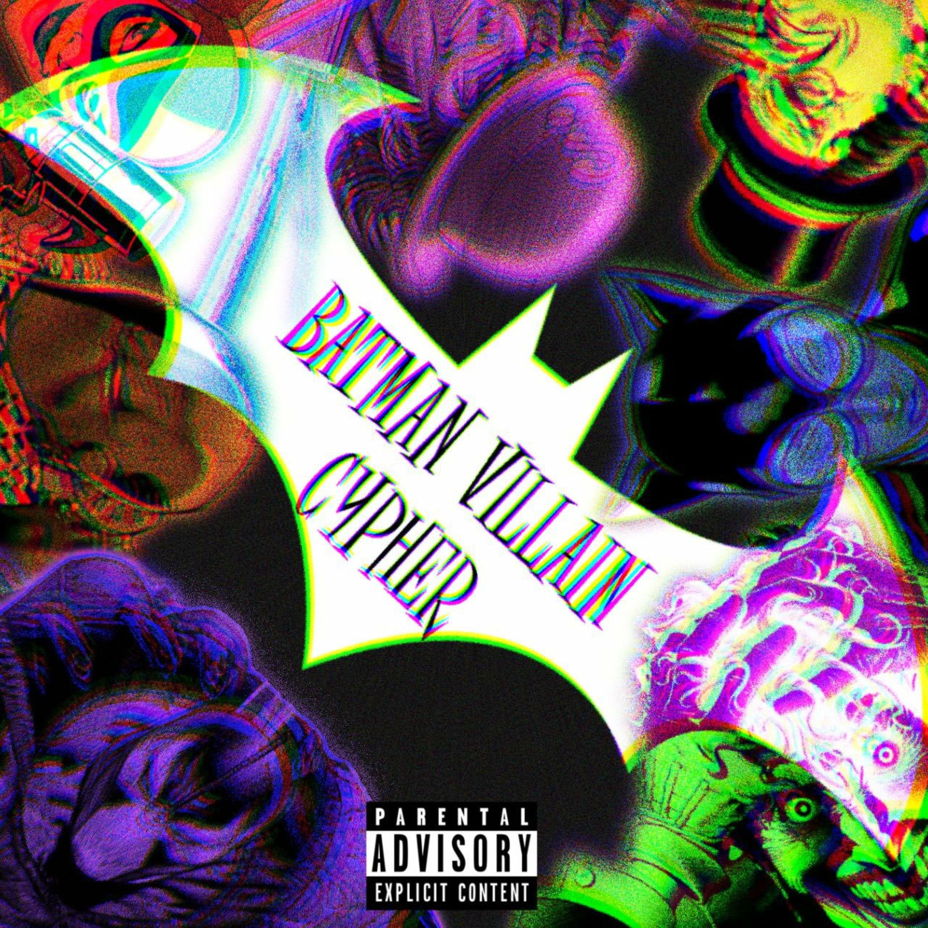 Album cover of Batman Villain Cypher (feat. Nenorama, Nina Hope, Jay Music!, TastelessMage, Knight of Breath, AfroLegacy, TSUYO, Valentyne, KBN C
