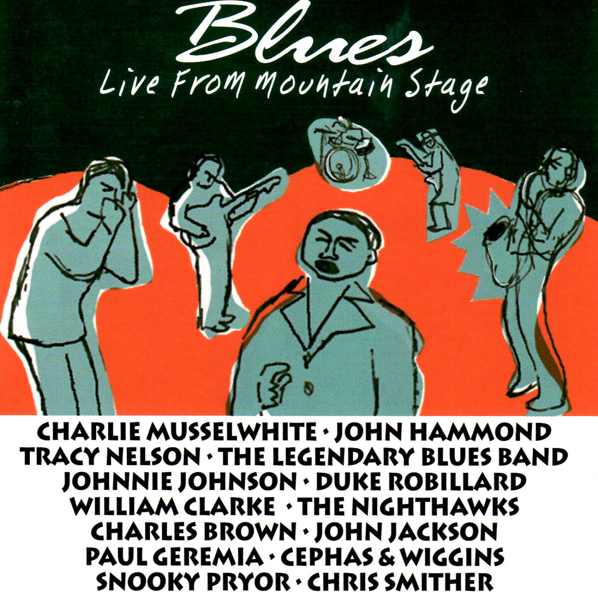 Album cover of Blues Live From Mountainstage