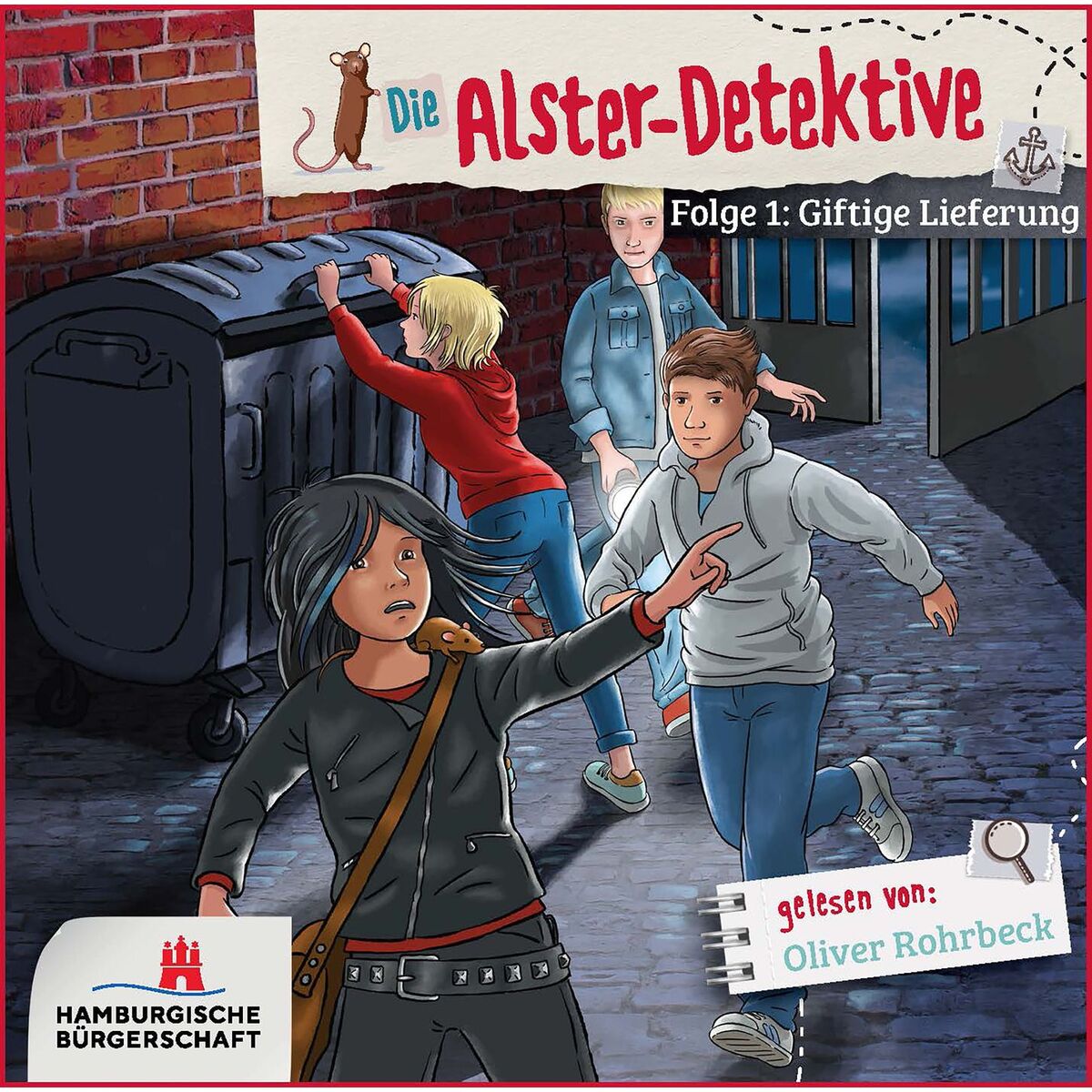 Album cover of Giftige Lieferung - Die Alster-Detektive, Teil 1 (ungekürzt)