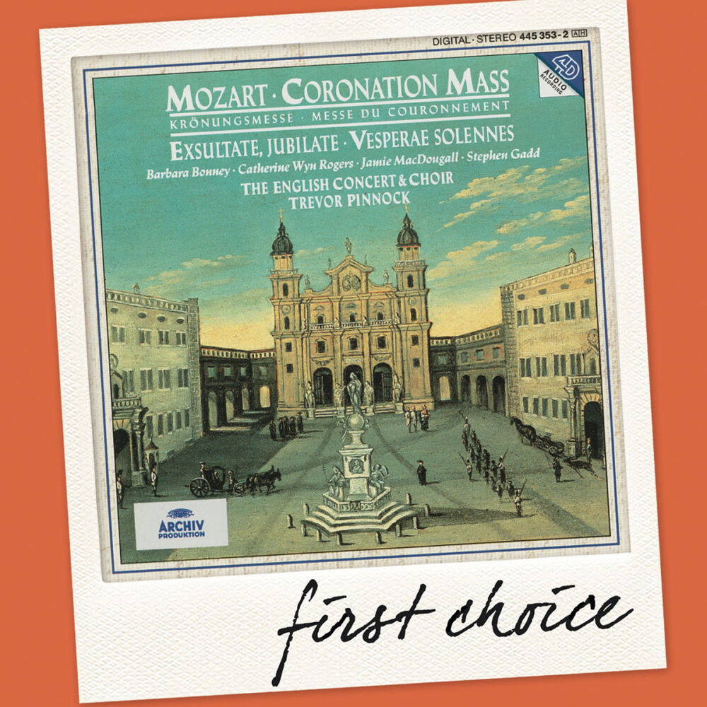 Picture of Mozart: Coronation Mass; Exsultate, jubilate; Vesperae solennes