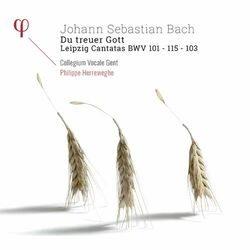 Cover of Bach: Du Treuer Gott. Leipzig Cantatas BWV 101, BWV 103 & BWV 115