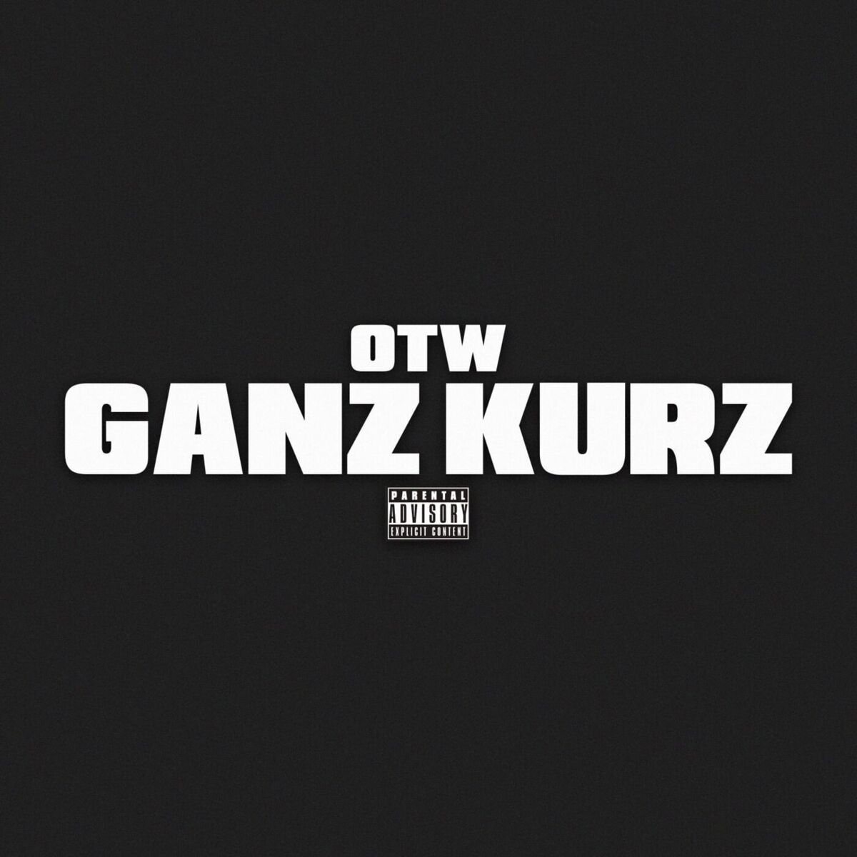 Album cover of Ganz Kurz