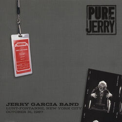 Cover of Pure Jerry: Lunt-Fontanne, New York City, October 31, 1987