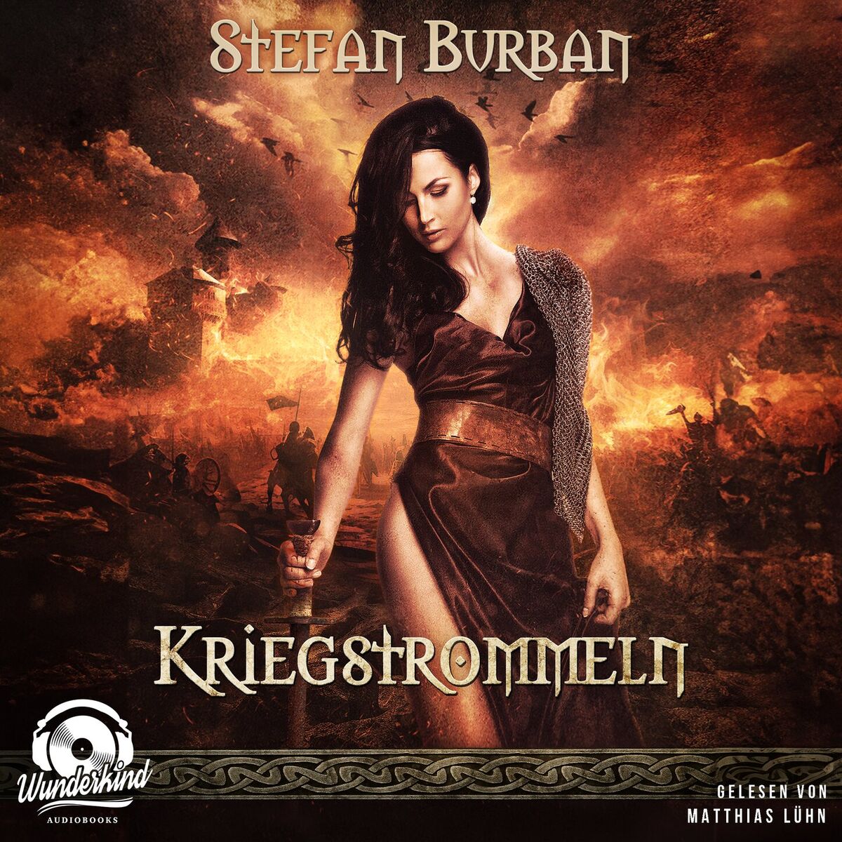 Album cover of Kriegstrommeln - Die Chronik der Falkenlegion, Band 3 (Ungekürzt)
