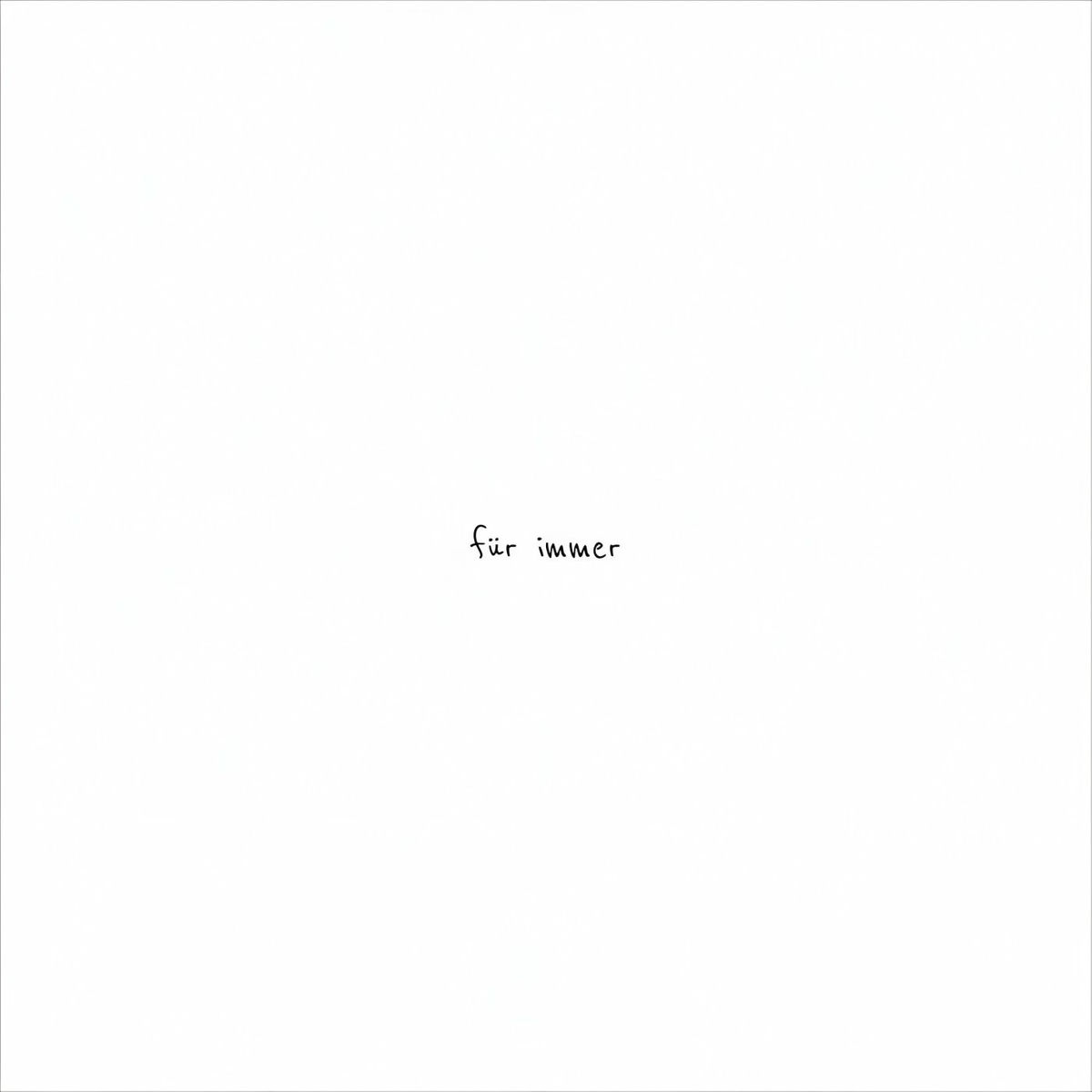 Album cover of Für immer