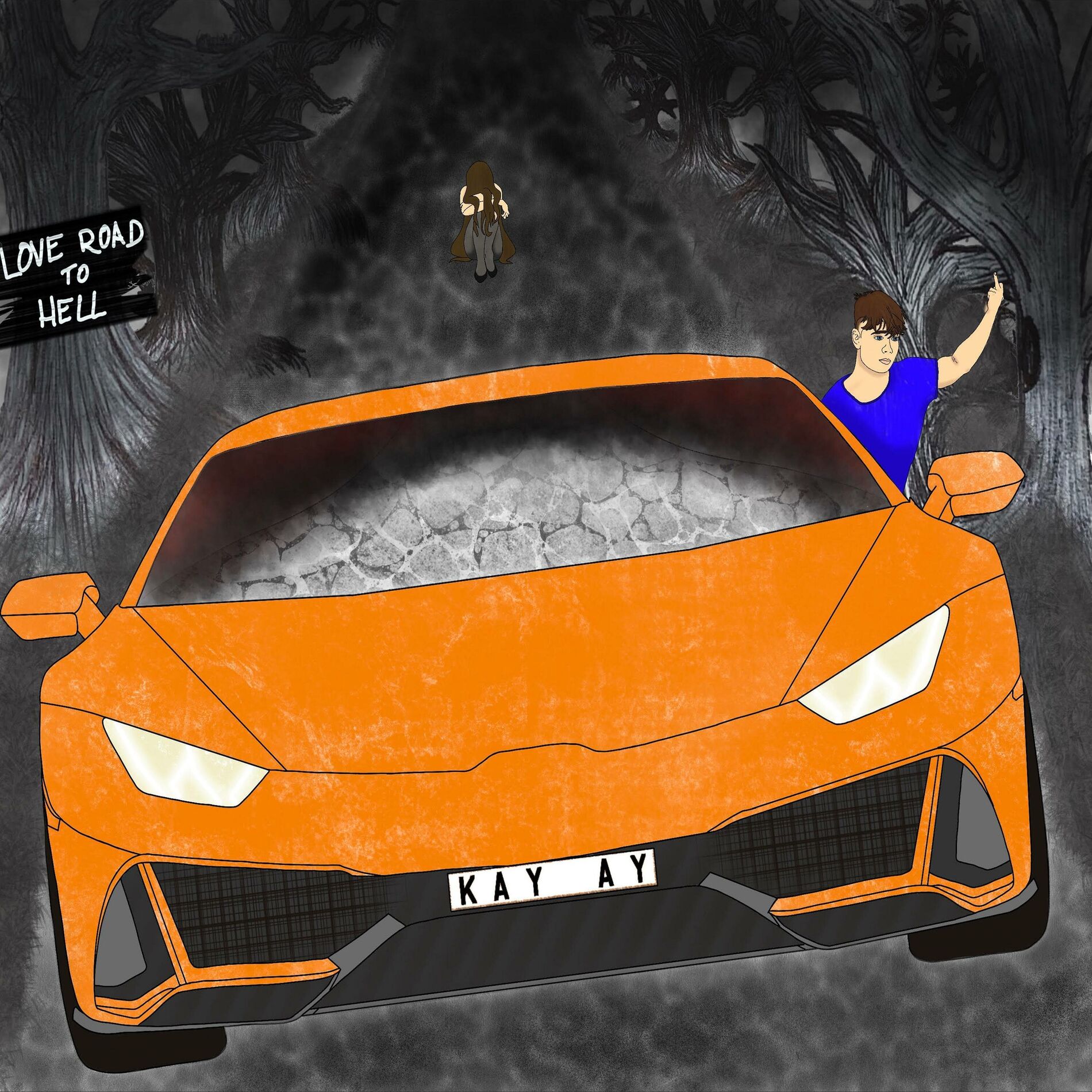 Album cover of Love Road to Hell