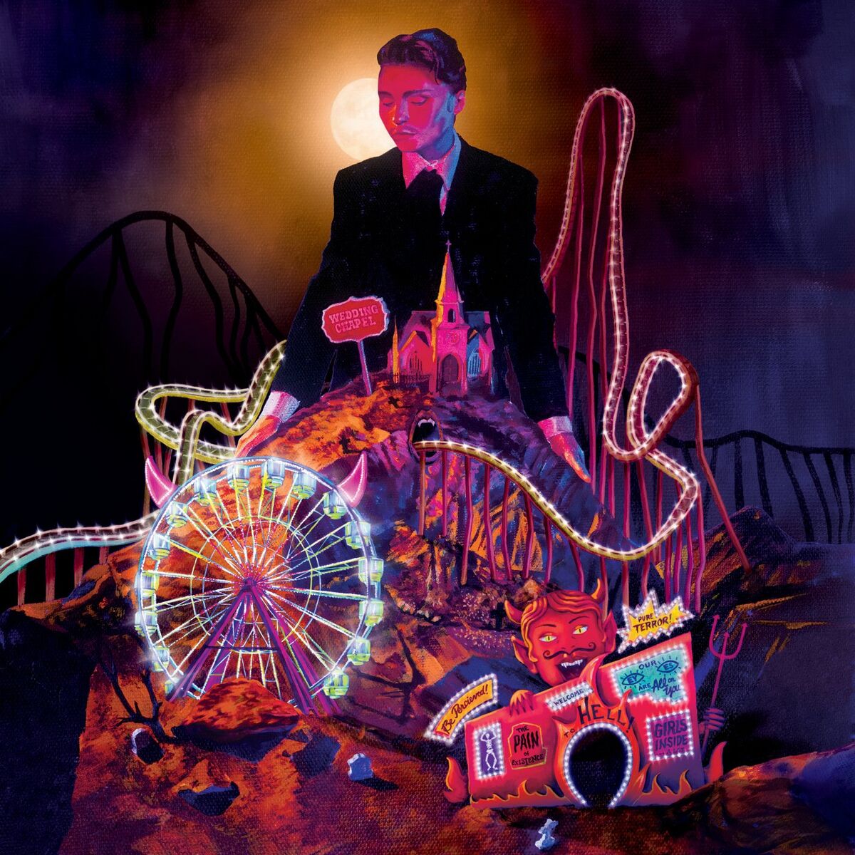 Album cover of Hell Is A Crowded Room