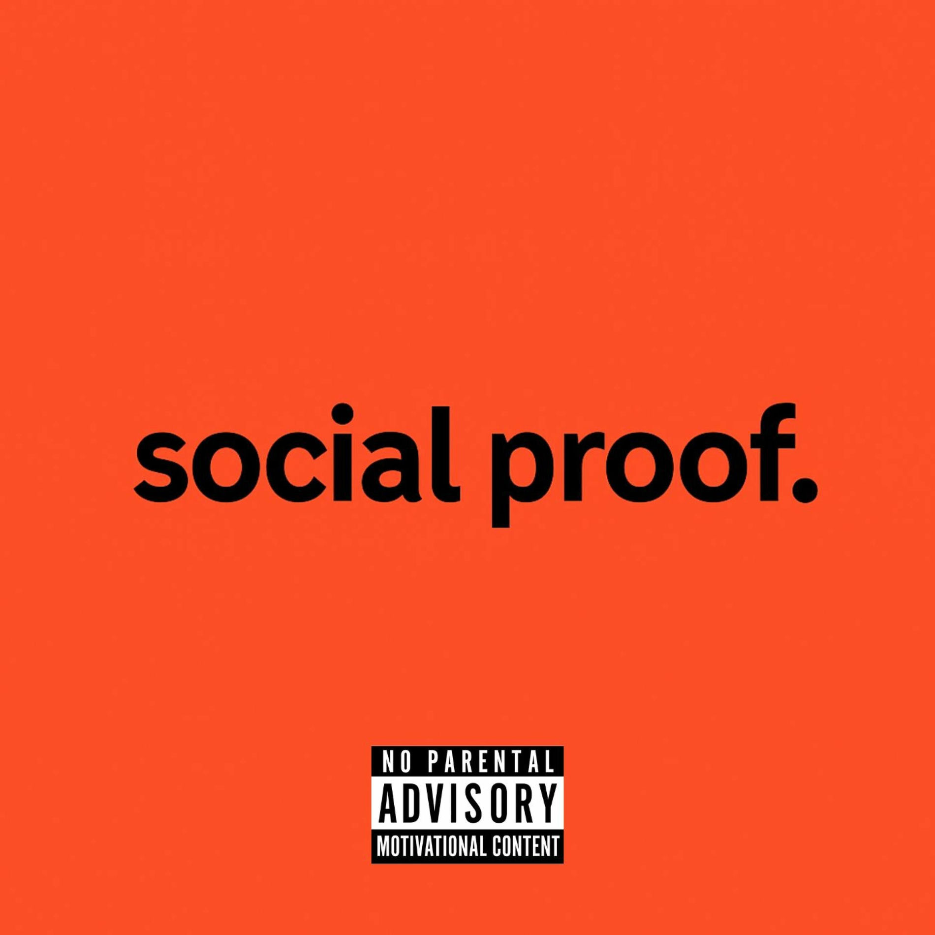 Album cover of social proof