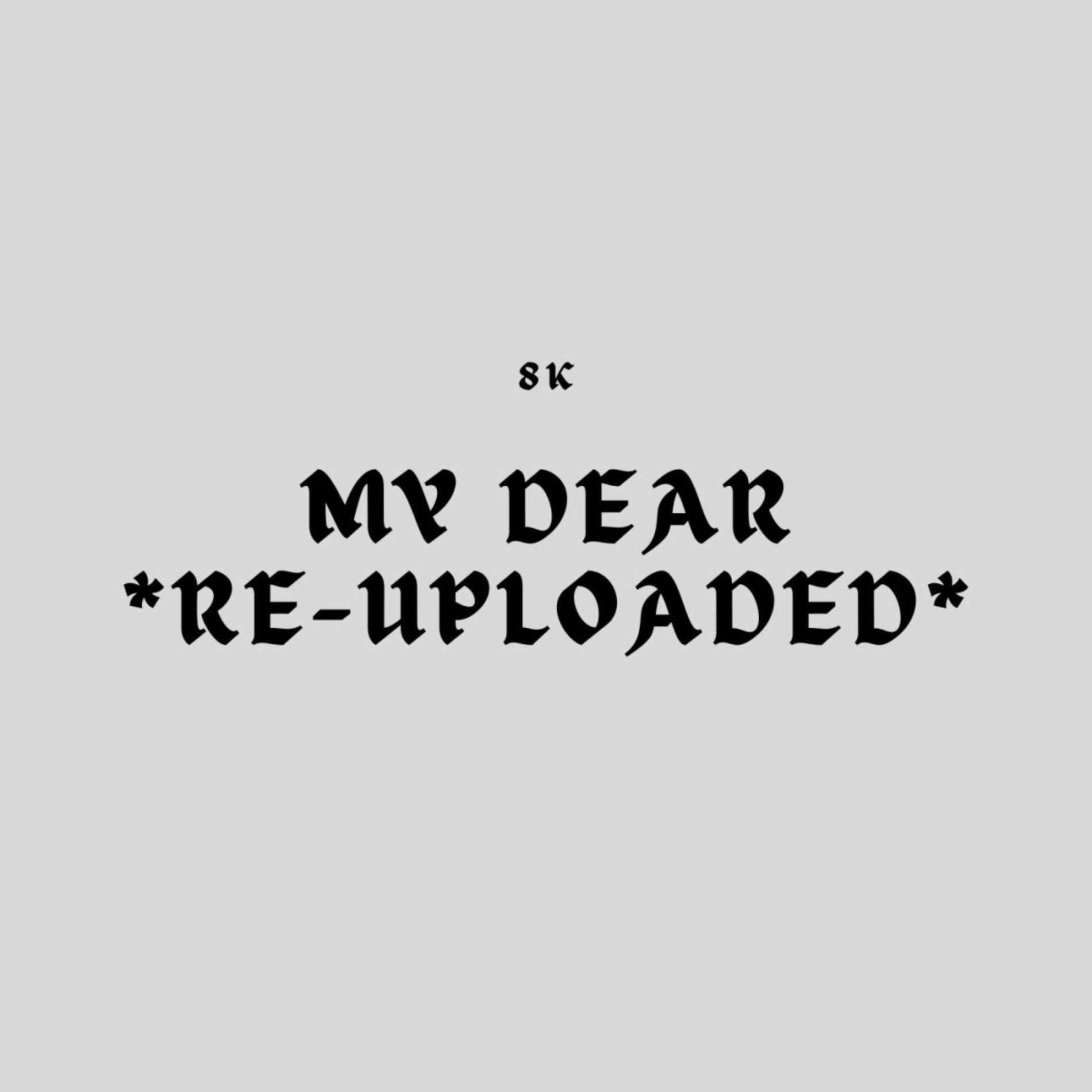 Album cover of my dear.