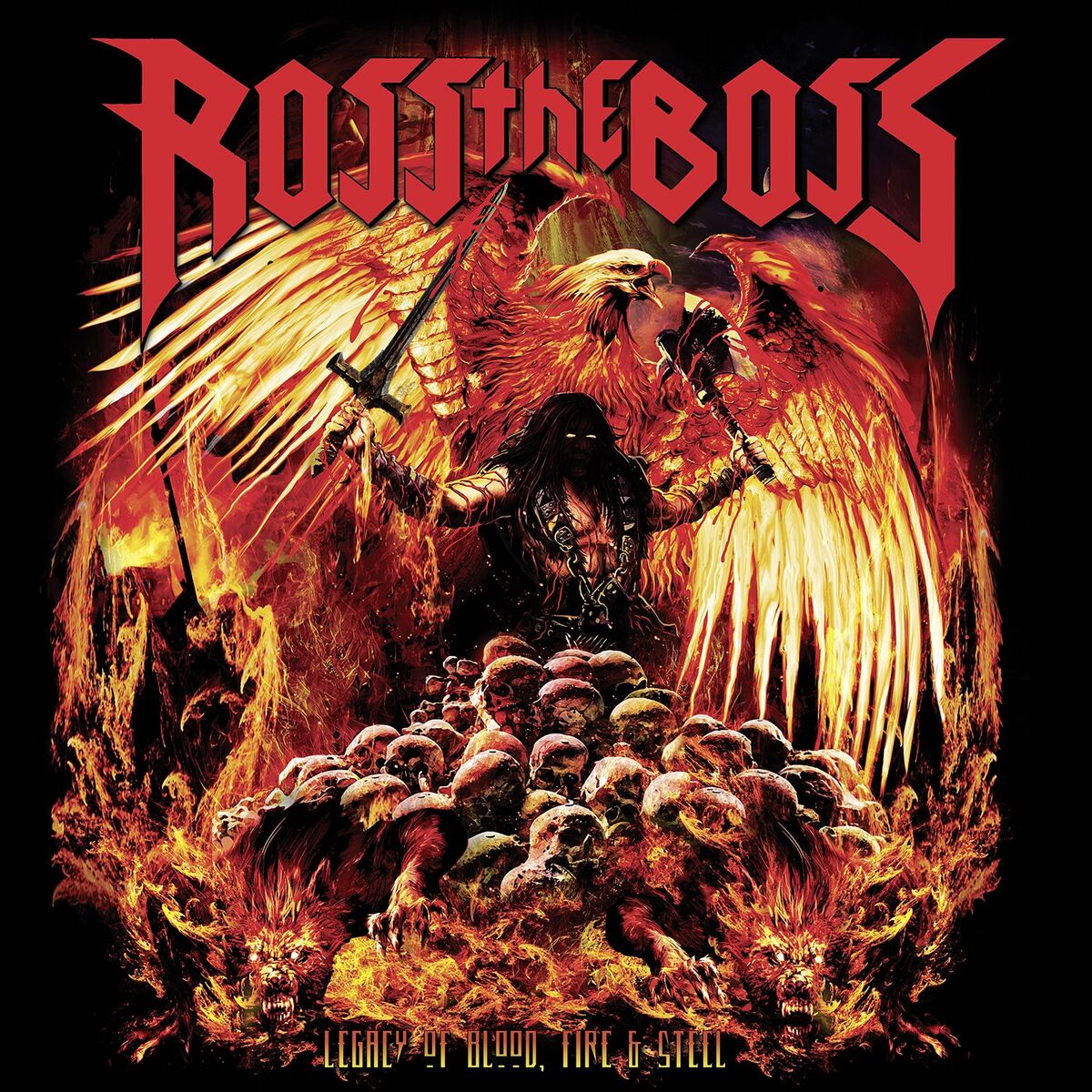 Album cover of Legacy of Blood, Fire & Steel