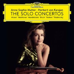 Cover of Anne-Sophie Mutter & Herbert von Karajan: The Solo Concertos