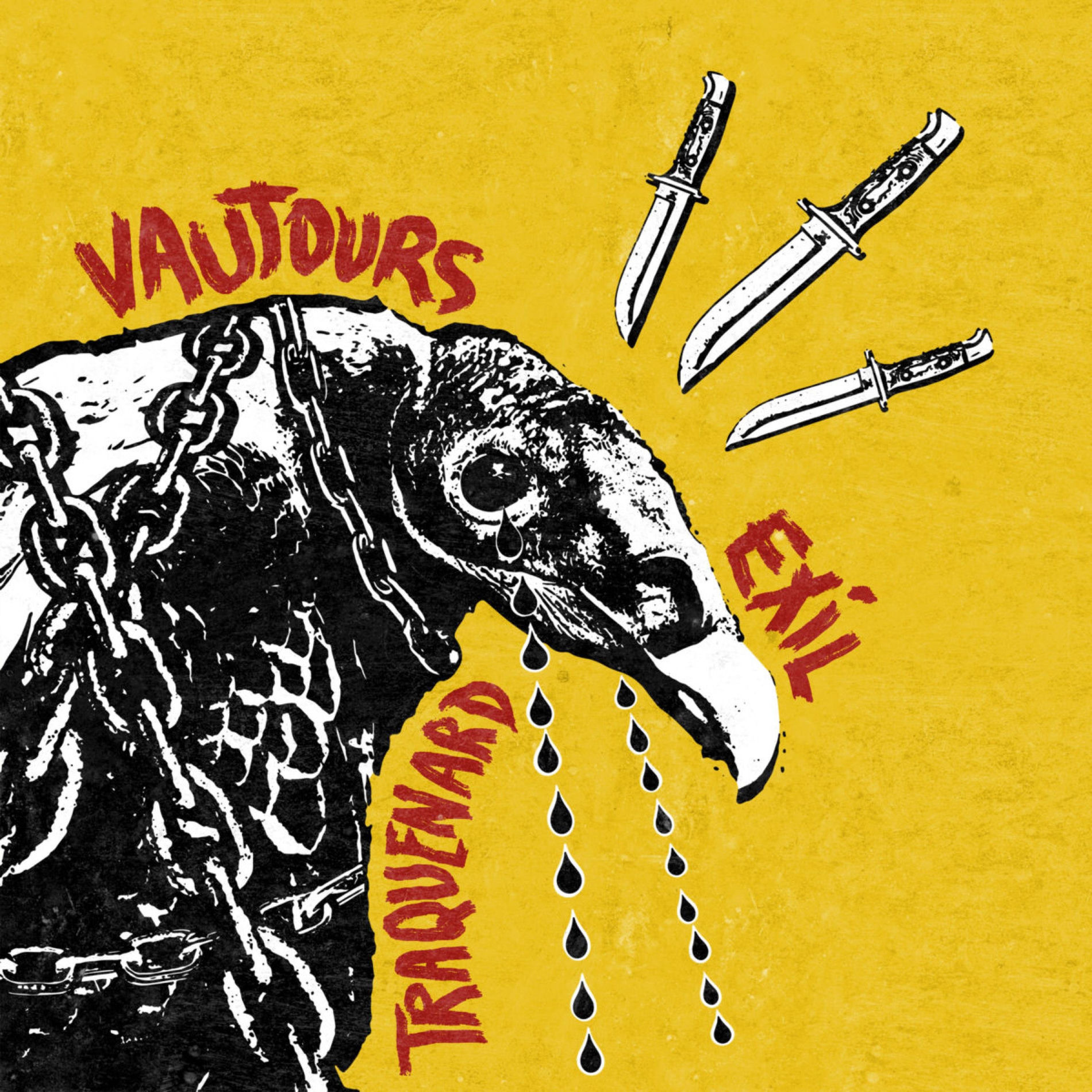 Album cover of Vautours x Exil x Traquenard : SPLIT