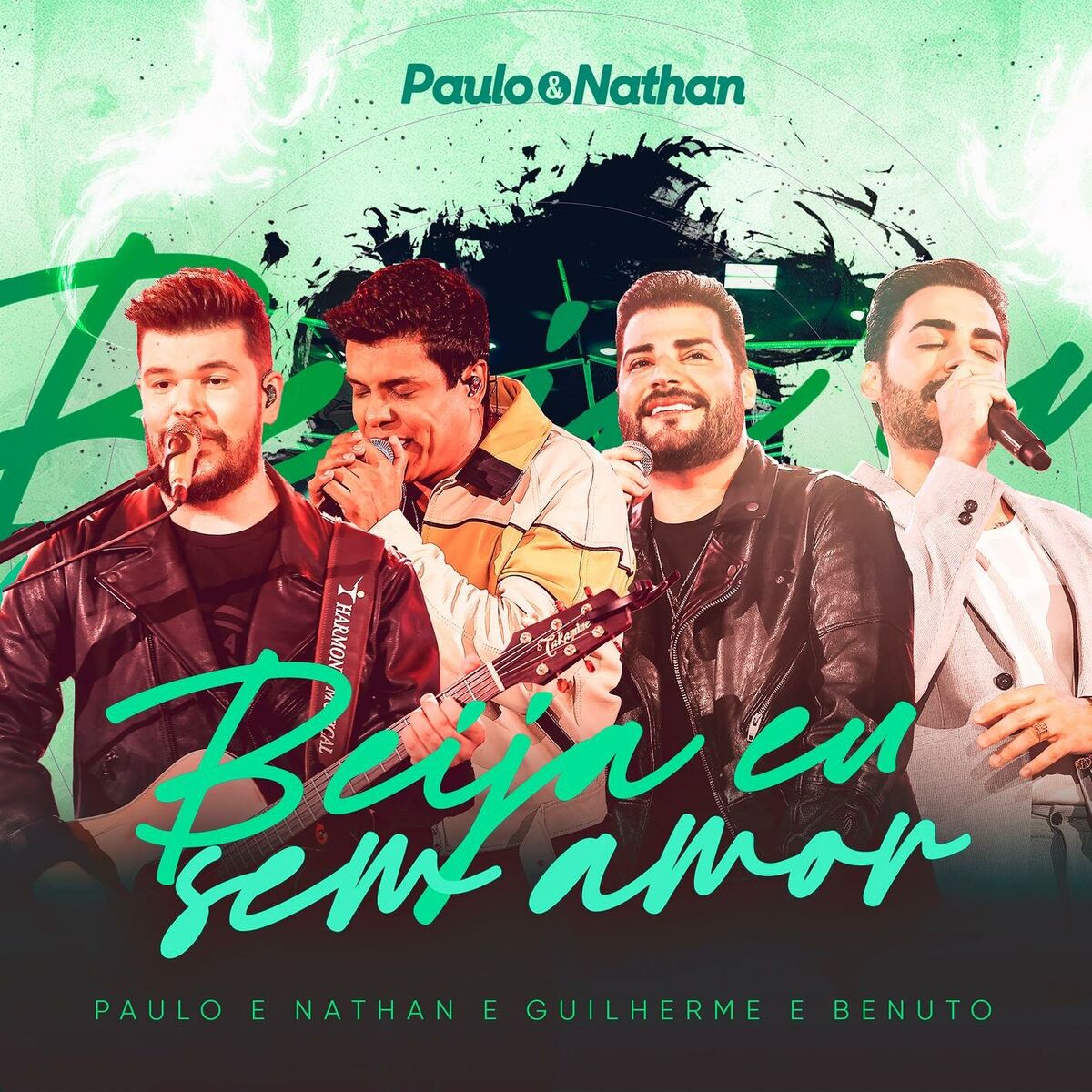 Album cover of Beija Eu Sem Amor (Ao Vivo)
