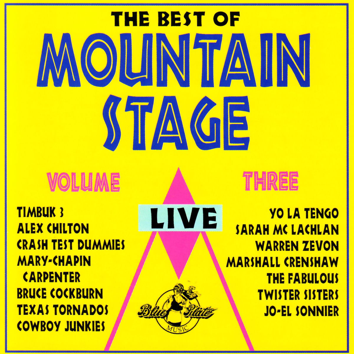 Album cover of The Best of Mountain Stage Live (Vol. 3)