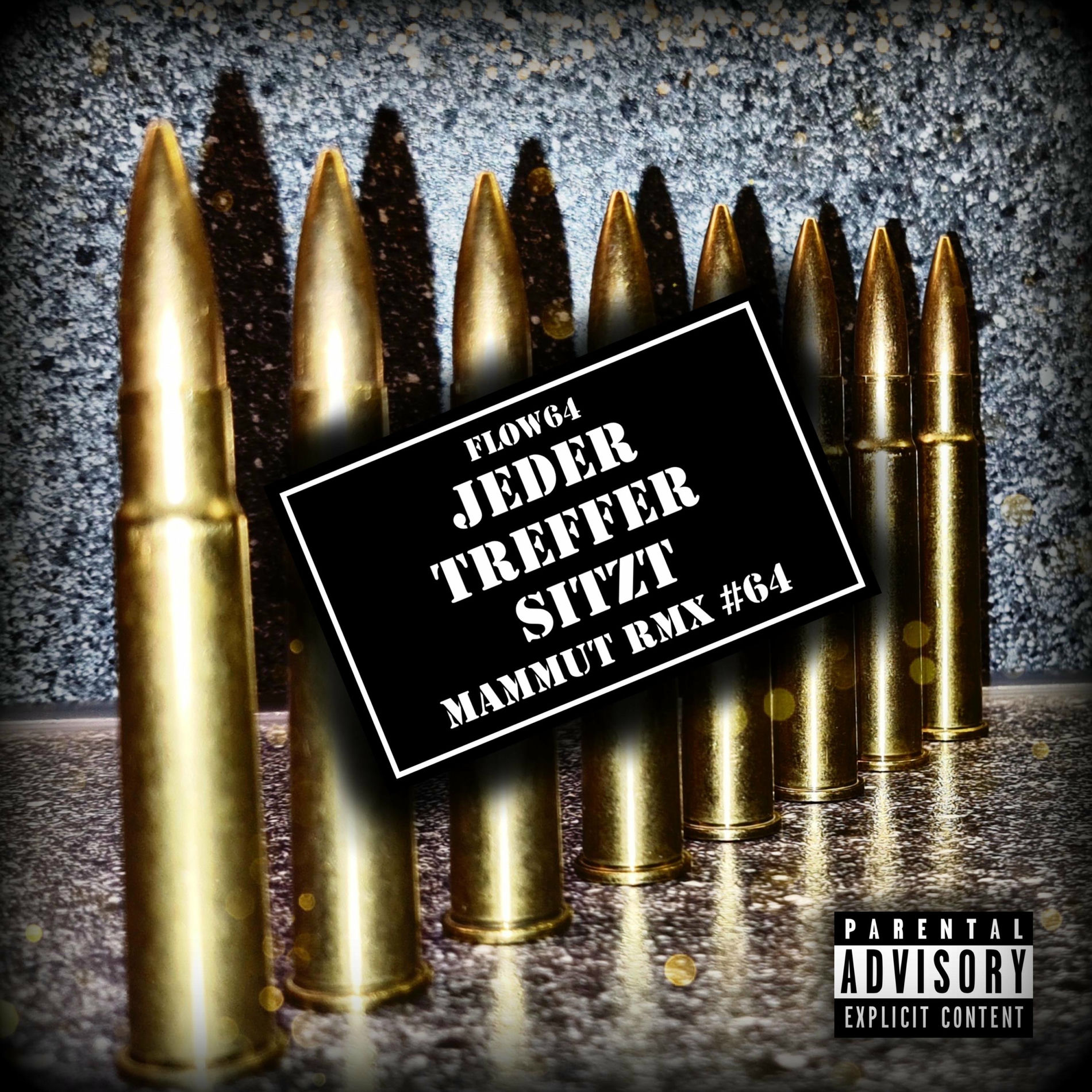 Album cover of Jeder Treffer sitzt (feat. Rapido, Jassino, Sup-Zer0, DERO, DINO64, Juger & 7mow7) [64 Mammut-Mix]