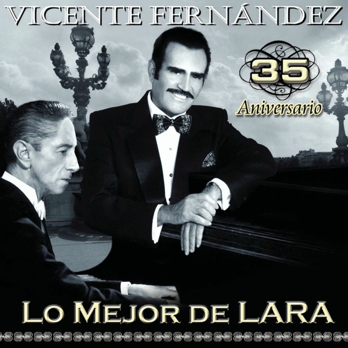 Album cover of Vicente Fernández 35 aniversario lo mejor de Lara