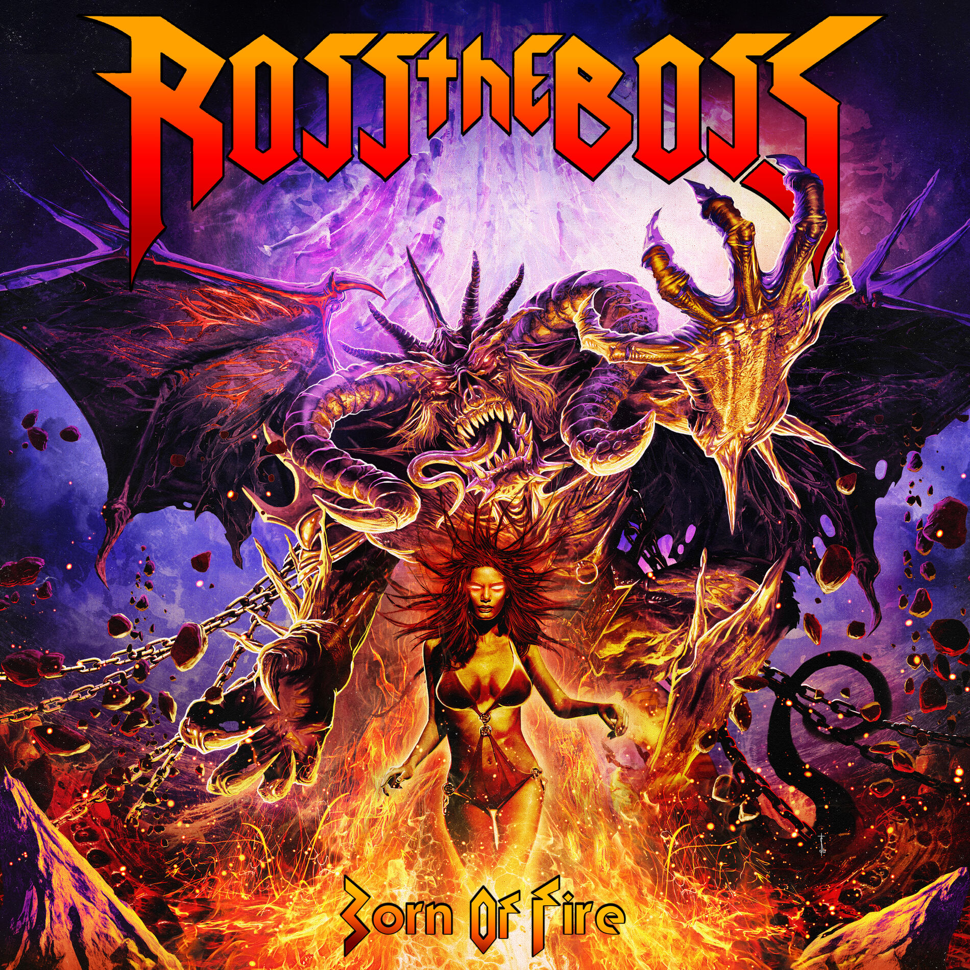 Album cover of Born of Fire