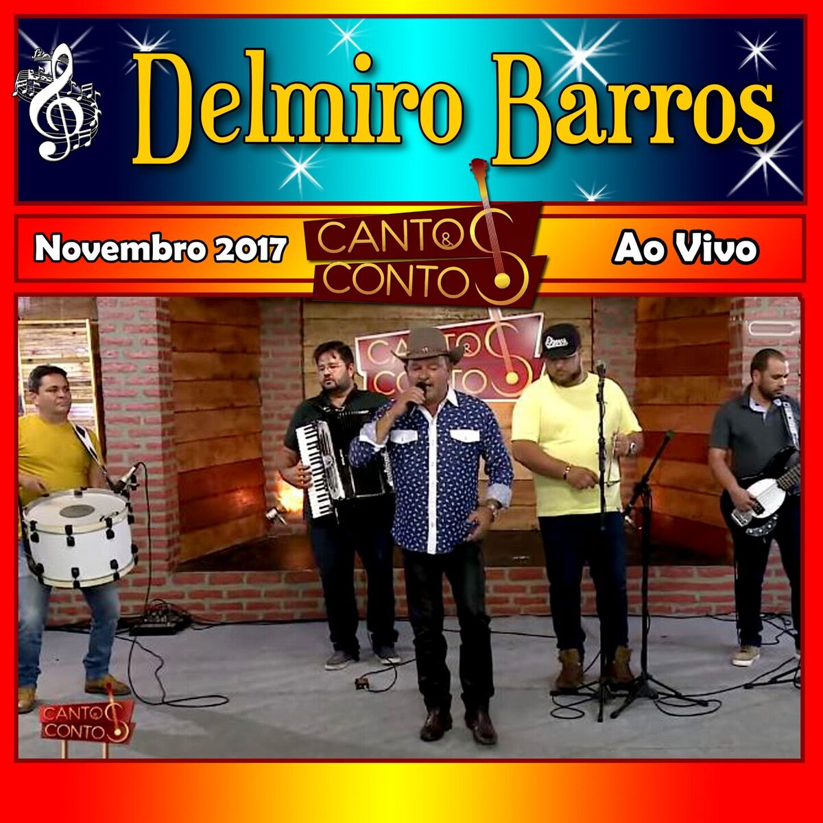 Album cover of Cantos & Contos Com Delmiro Barros Ao Vivo Novembro 2017