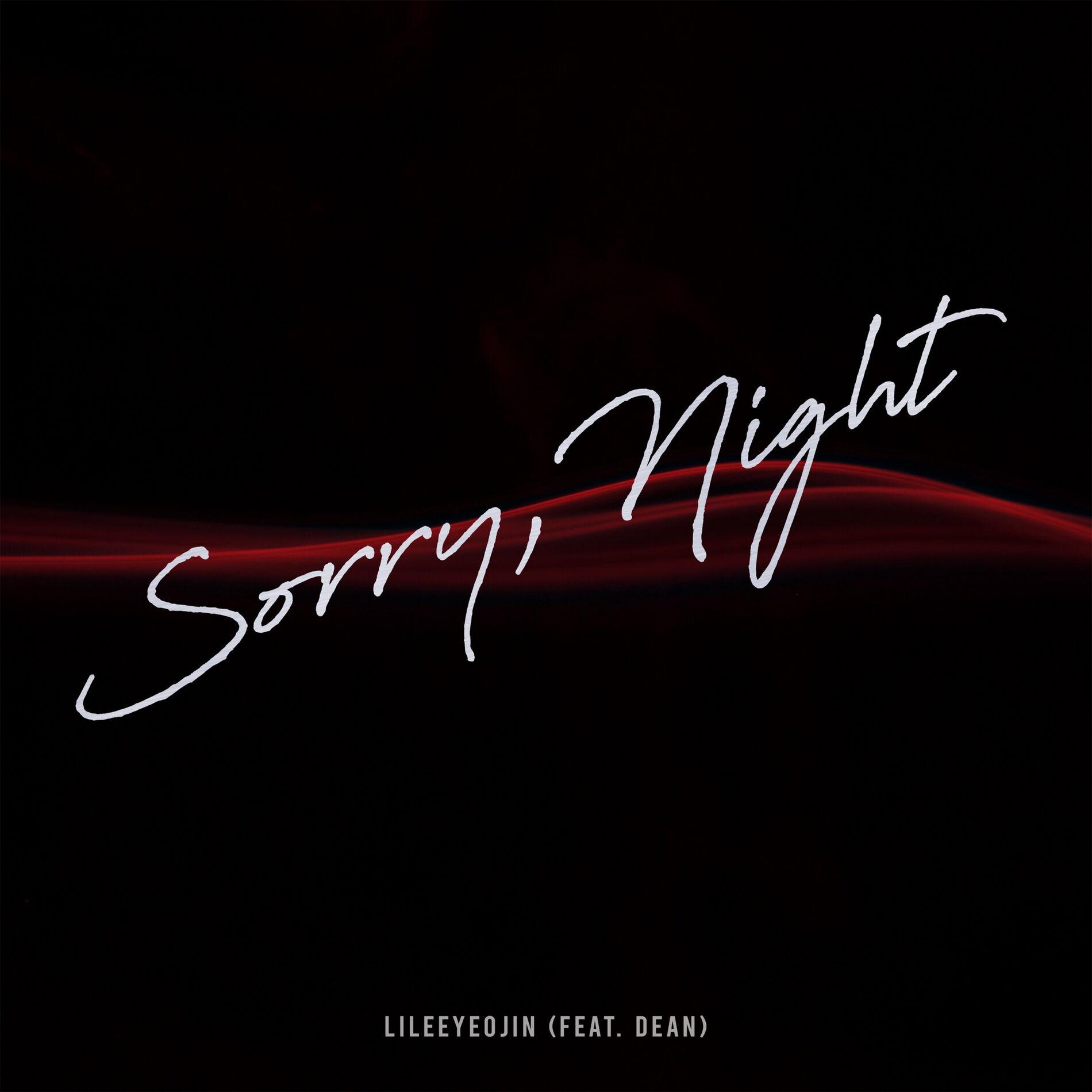 Album cover of Sorry, night