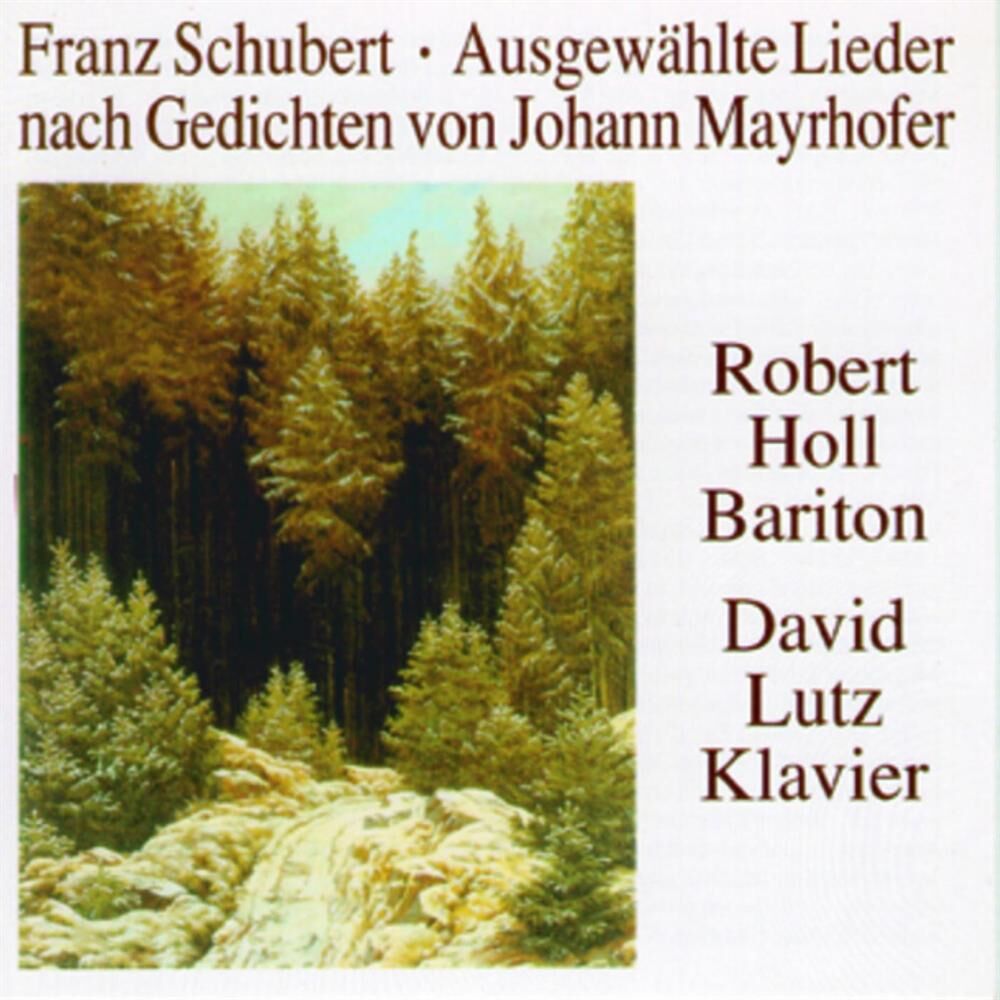 Picture of Ausgewählte Lieder nach Gedichten von Johann Mayrhofer
