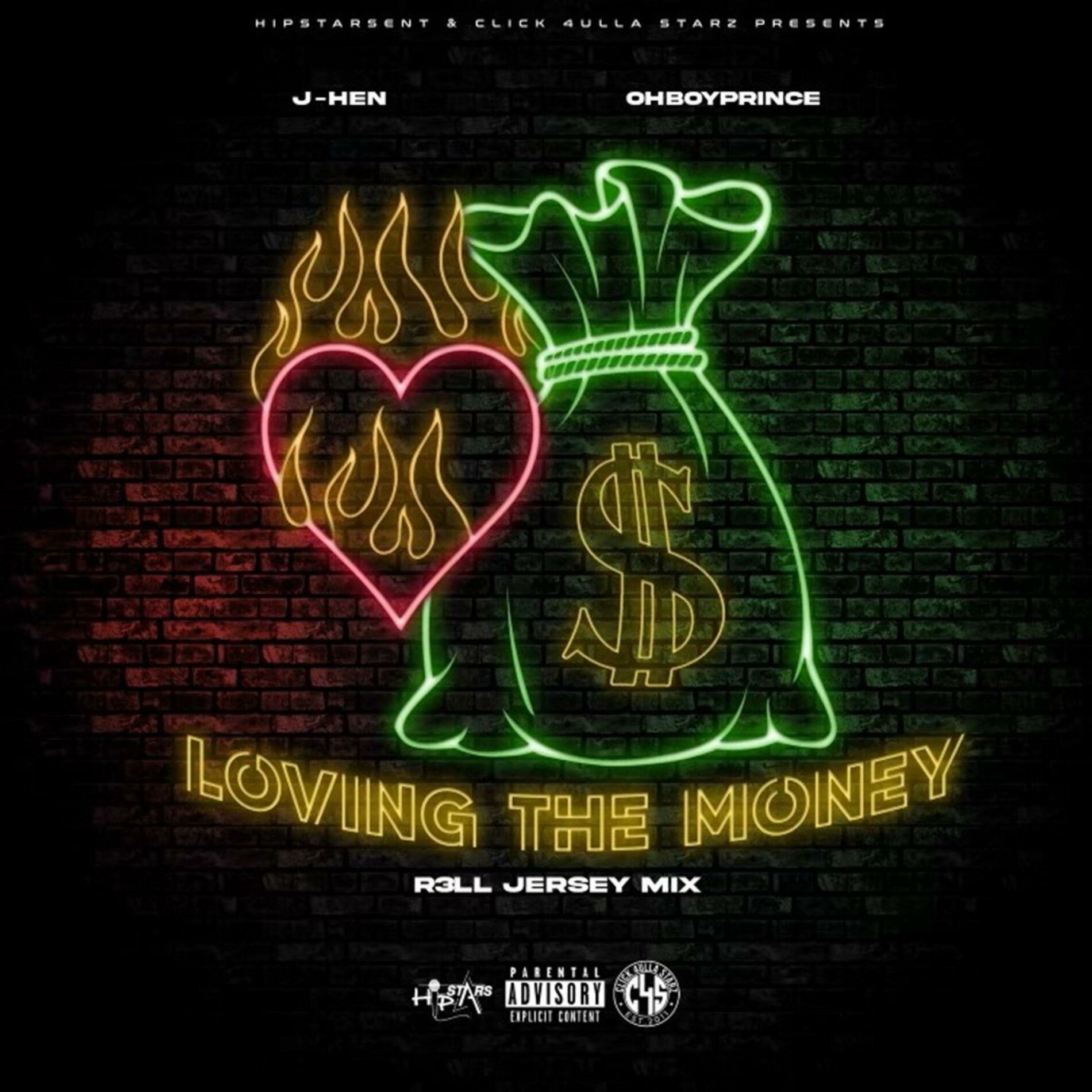 Album cover of Lovin the Money (R3LL Jersey Remix)