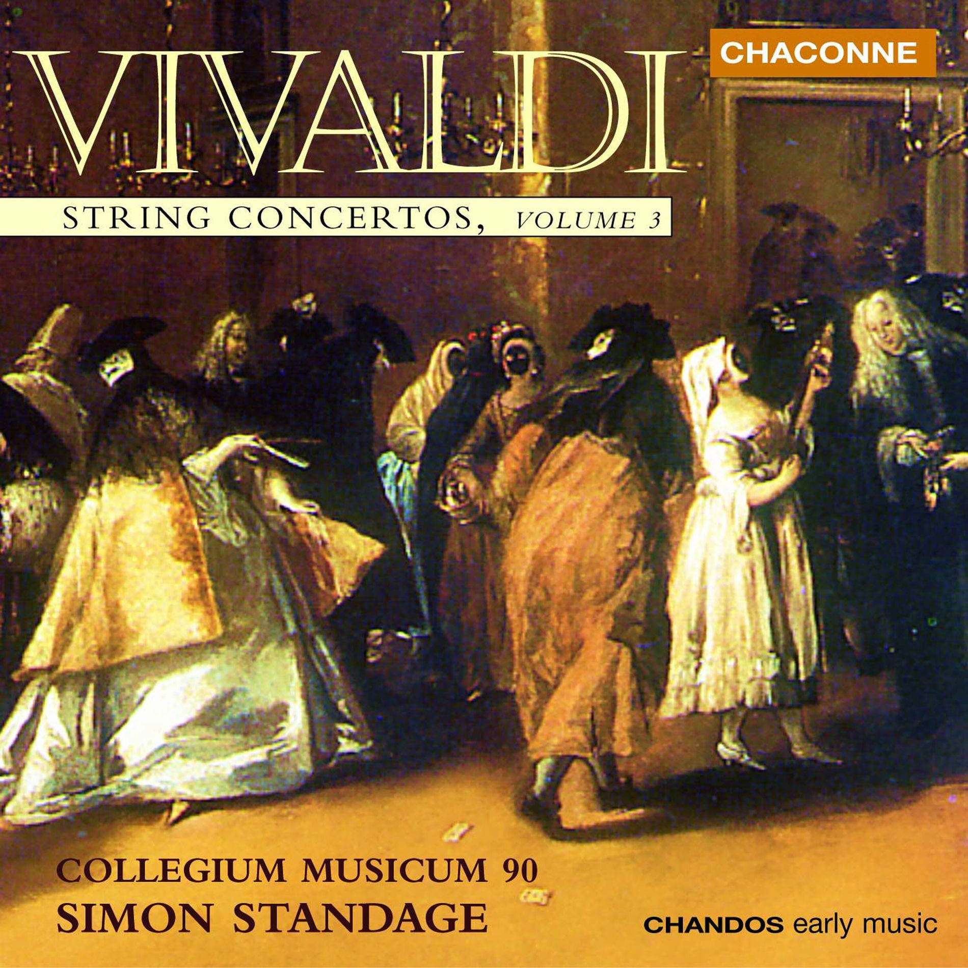 Album cover of Vivaldi: String Concertos, Vol. 3