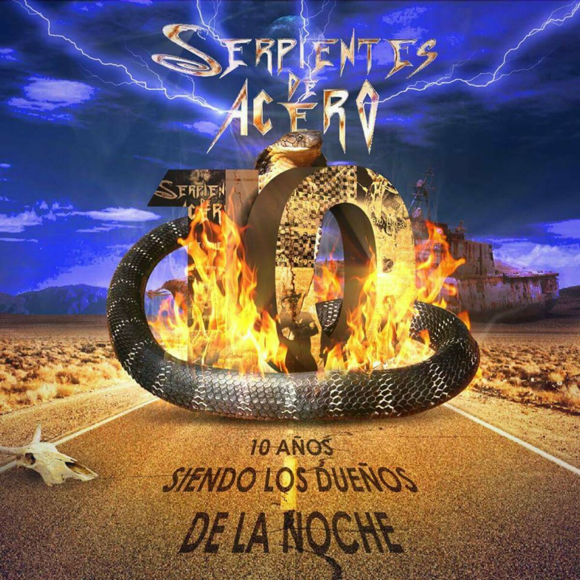 Album cover of 10 años SIENDO LOS DUEÑOS DE LA NOCHE