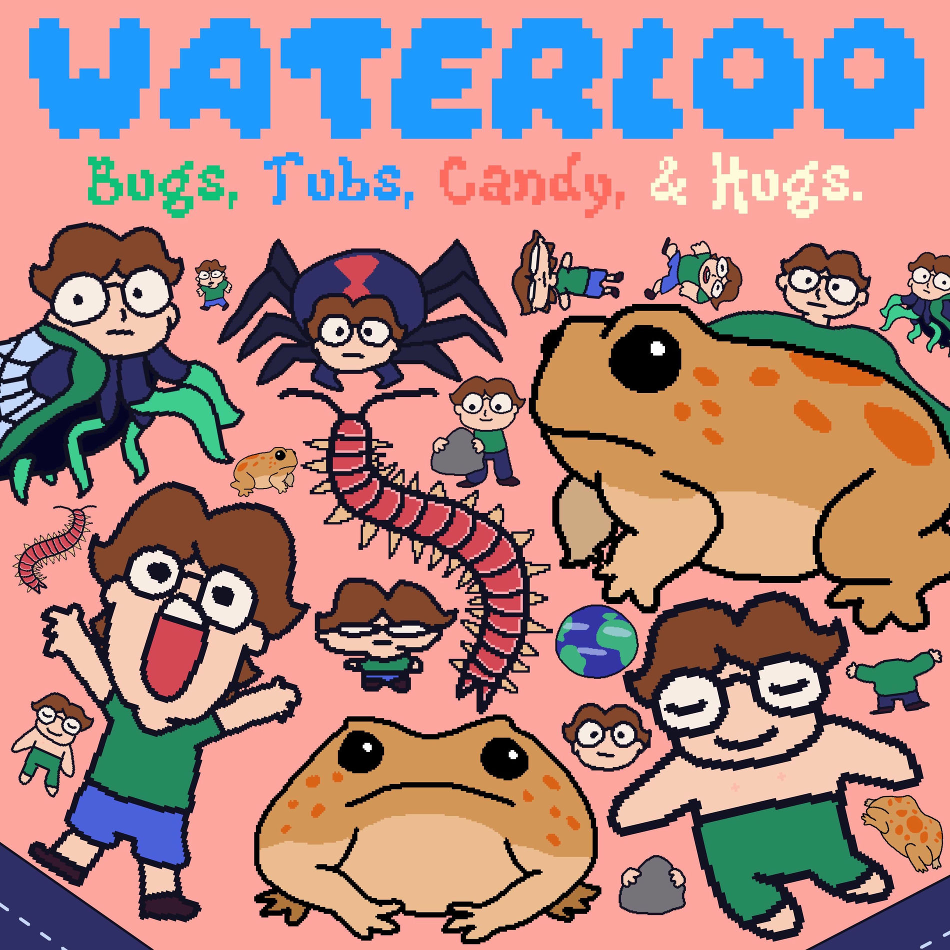 Album cover of Bugs, Tubs, Candy, & Hugs