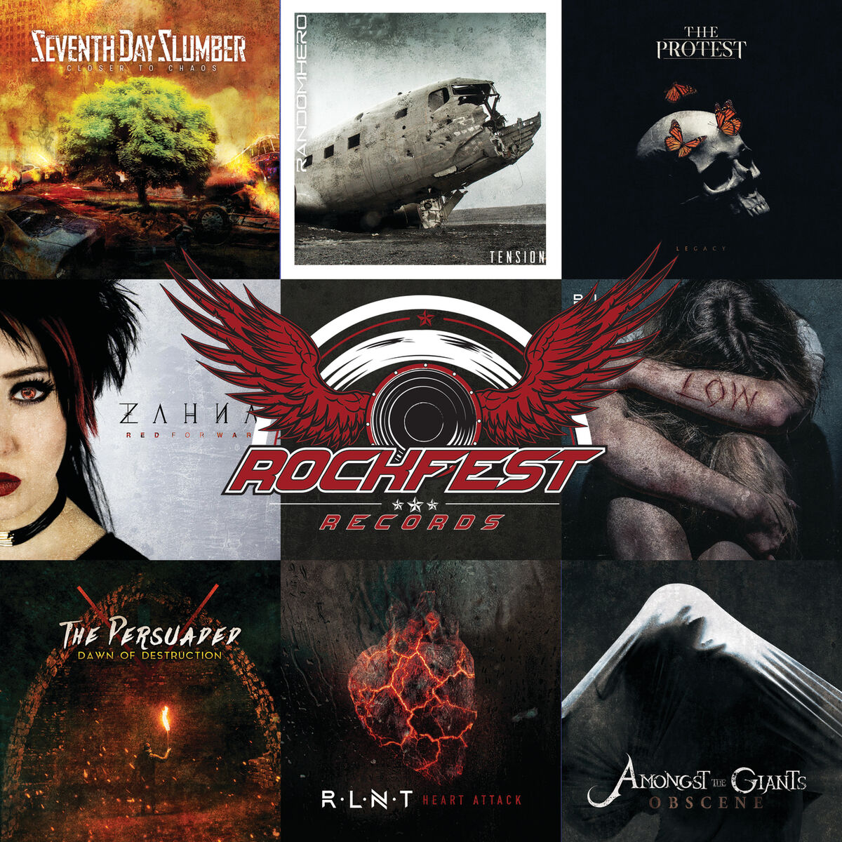 Album cover of Rockfest Records (Vol. 1)
