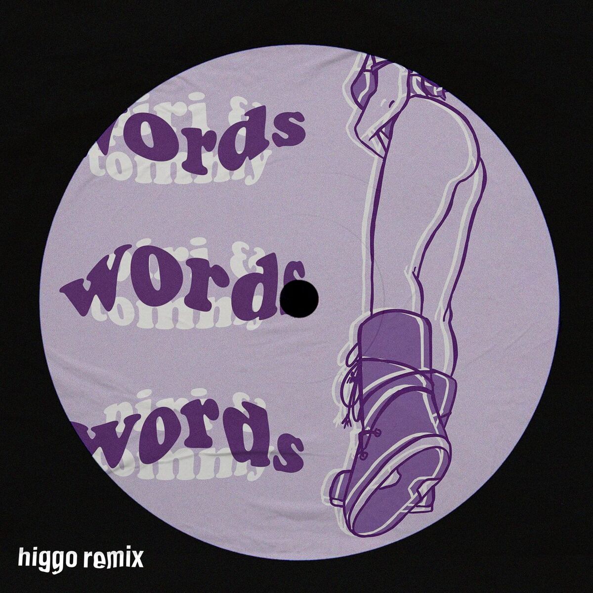 Album cover of words