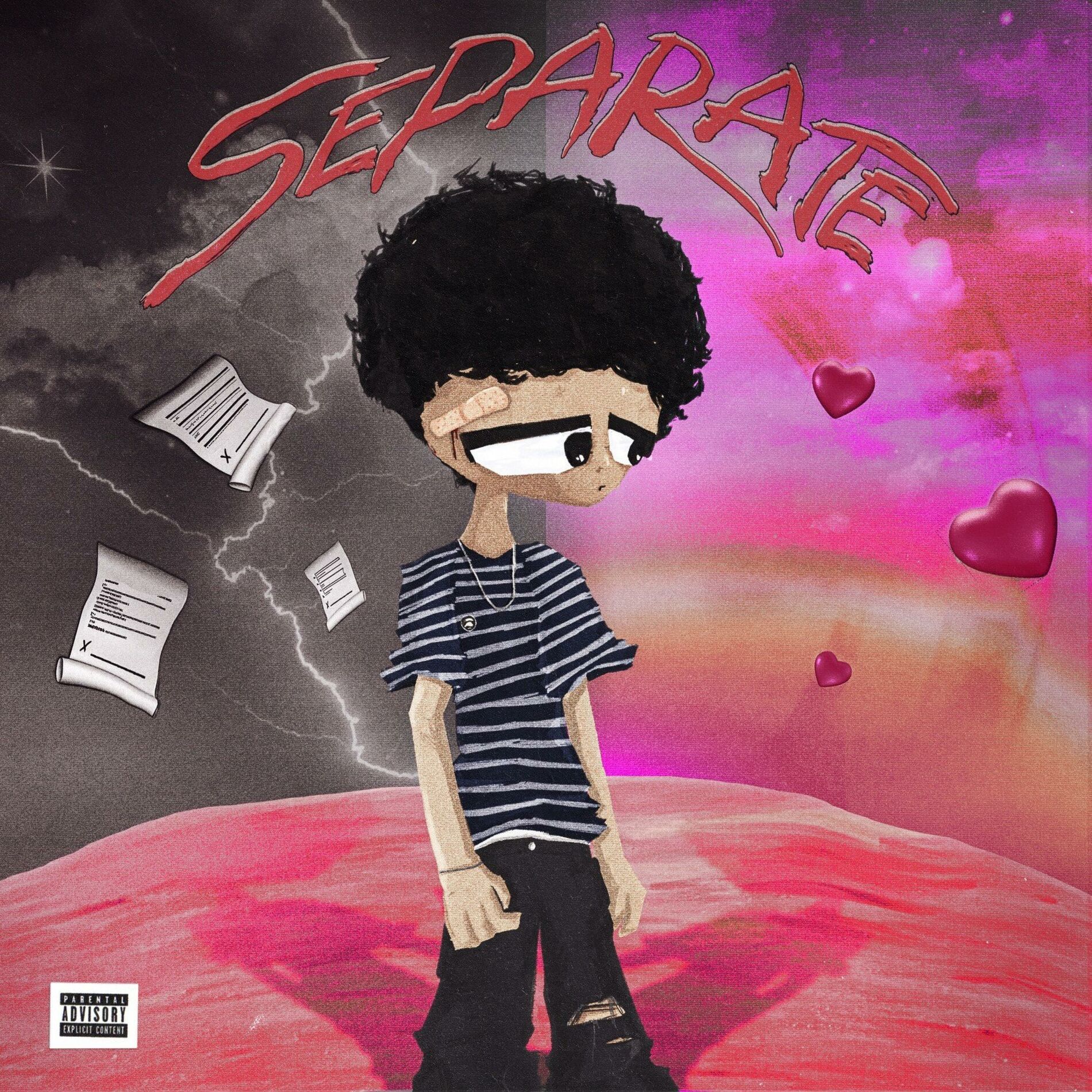 Album cover of separate