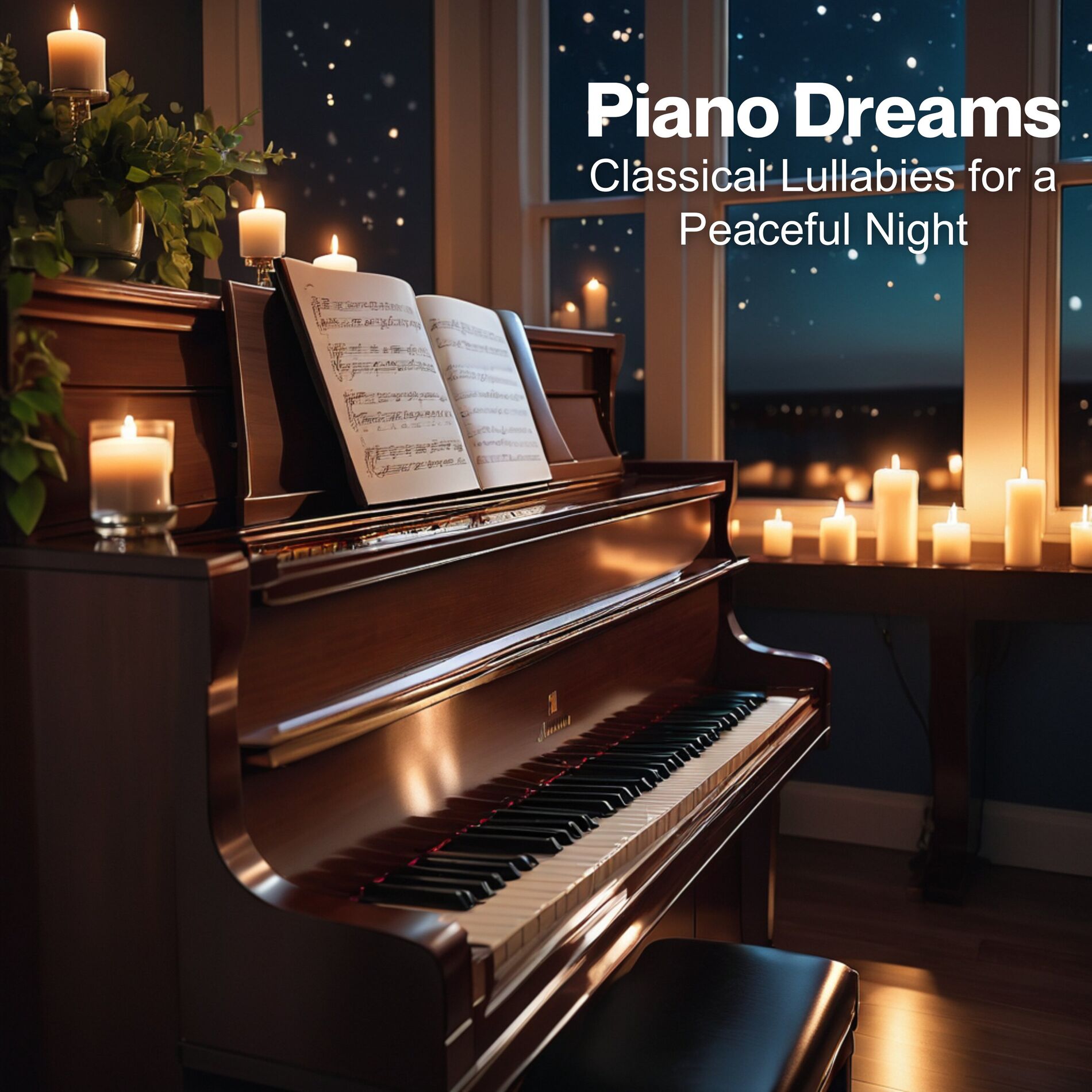 Album cover of Piano Dreams - Classical Lullabies for a Peaceful Night