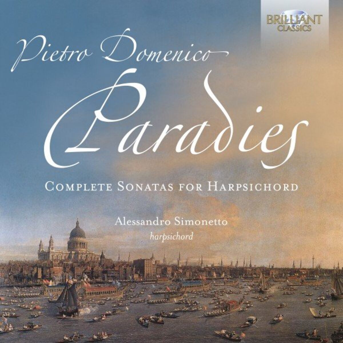 Album cover of Paradies: Complete Sonatas for Harpsichord