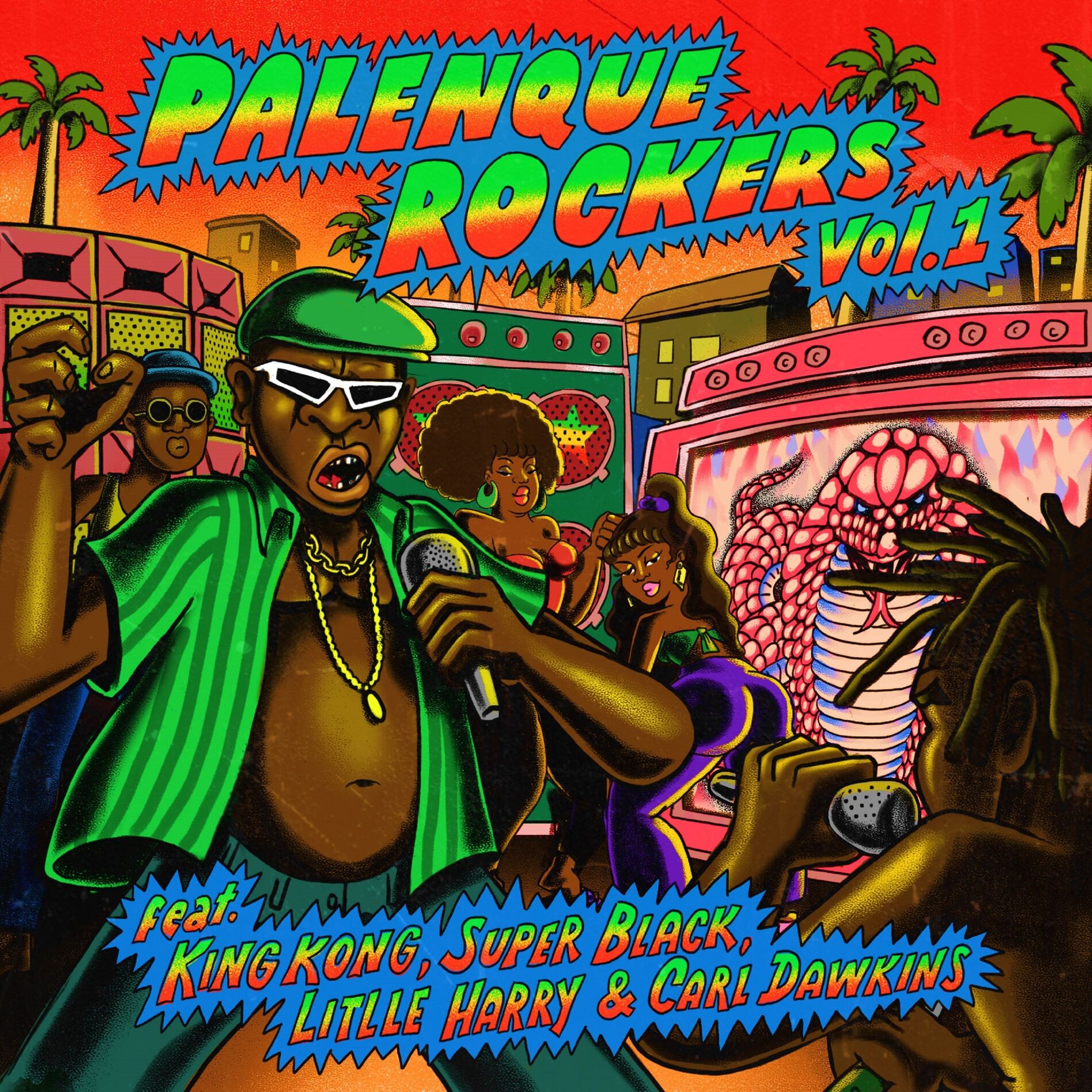 Album cover of Palenque Rockers Vol. 1