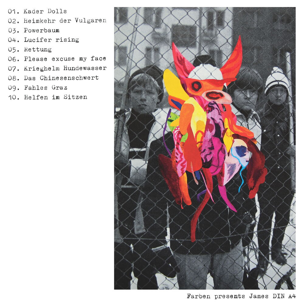 Picture of Farben presents James DIN A4