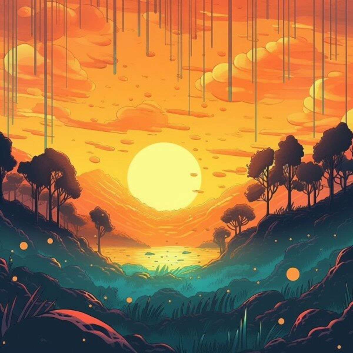 Album cover of Calm Sun's First Kiss