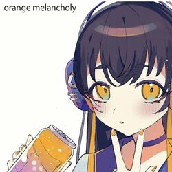 Cover of orange melancholy