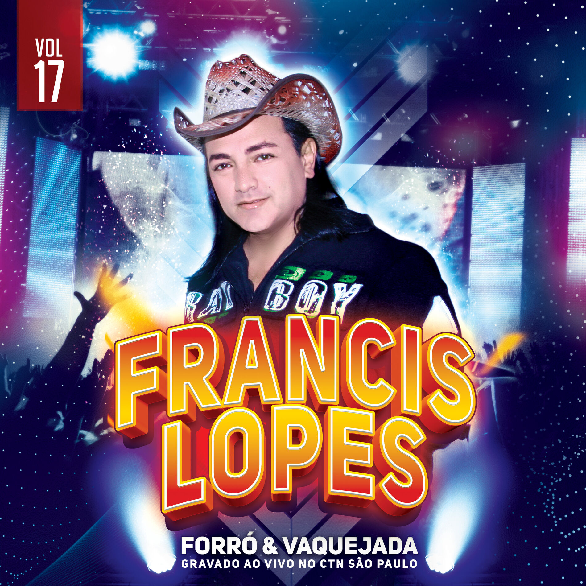 Album cover of Forró & Vaquejada: Ao Vivo no Ctn São Paulo, Vol. 17