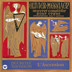 Cover of Messiaen: Le banquet céleste, Diptyque, Apparition de l'Église éternelle & L'Ascension (À l'orgue de la Sainte-Trinité de Paris)