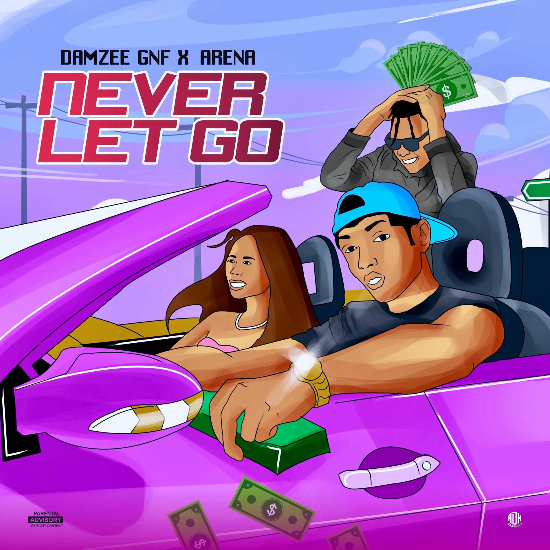 Album cover of Never let go