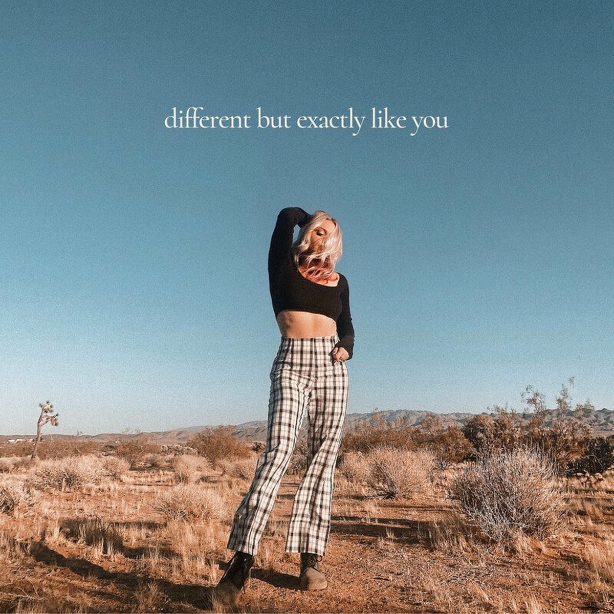 Album cover of different but exactly like you
