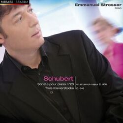 Cover of Schubert: Sonate pour piano No. 23, 3 Klavierstücke