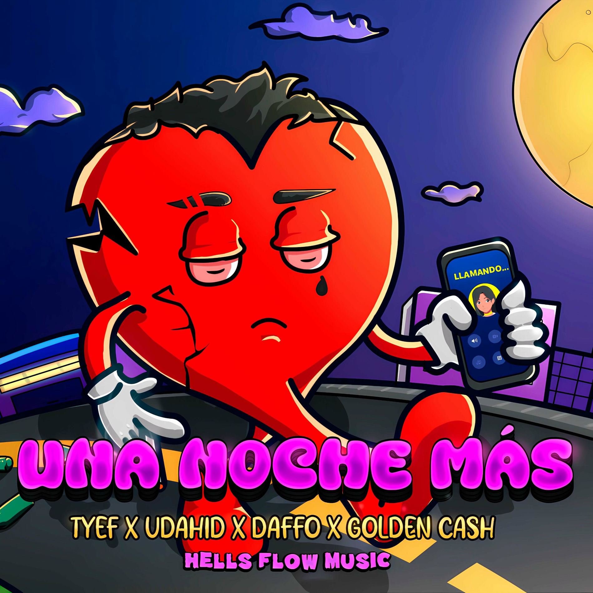 Album cover of UNA NOCHE MÀS (feat. Tyef, Udahid & Daffo)
