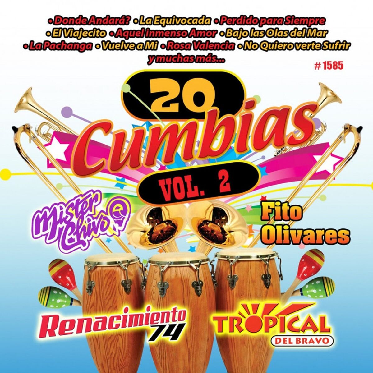 Album cover of 20 Cumbias, Vol. 2