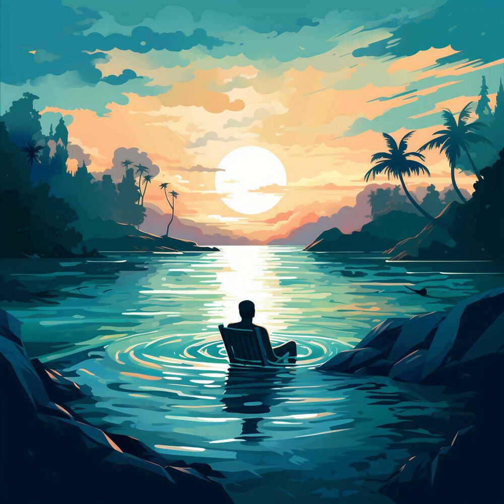 Picture of Relaxing Surf: Ocean Tranquility