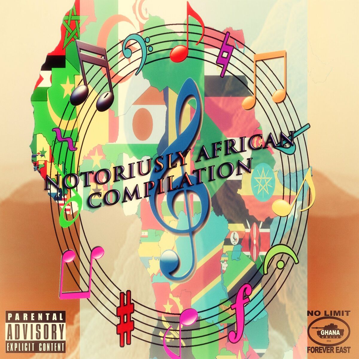 Album cover of Notoriously African Compilation