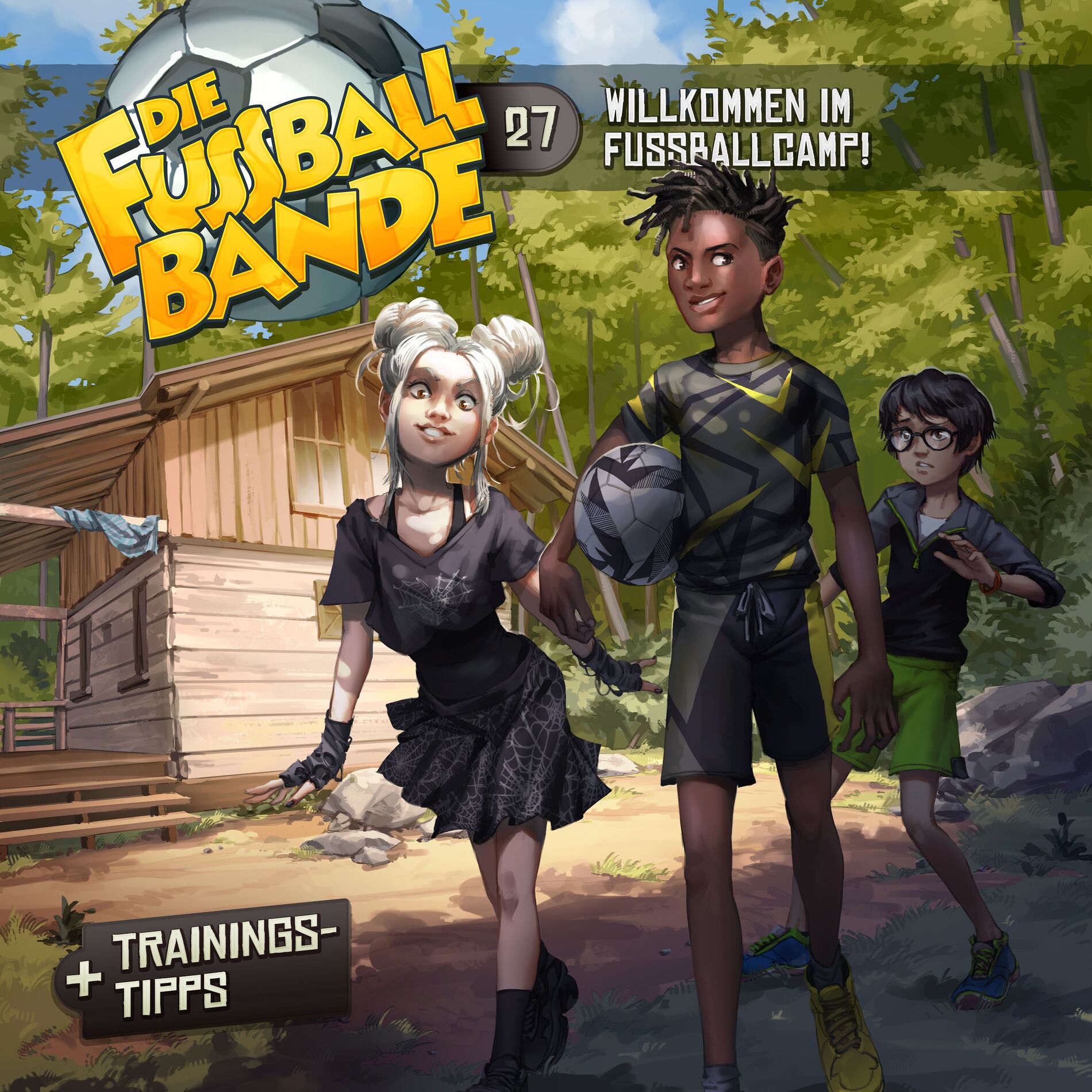 Album cover of Folge 27: Willkommen im Fußballcamp!